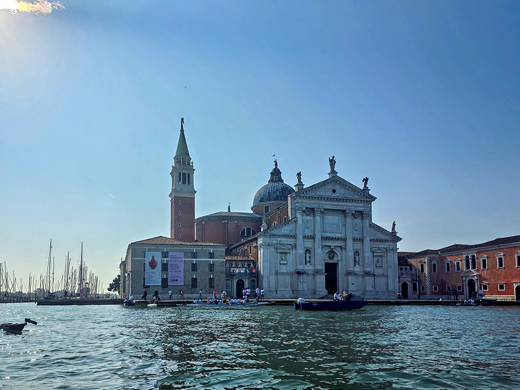 San Giorgio, wo auch die Startkanone steht